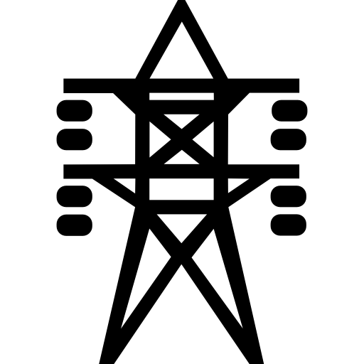 排球运动详细图标 - 排球与球网